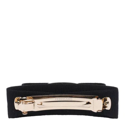 Ferragamo Haarspange Aus Seide Mit Schleife