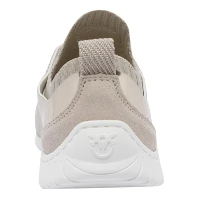 Pinko Reby Low-top Sneakers In Neutral