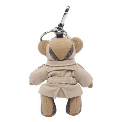 Burberry Beige Vintage Check Thomas Trench Keychain