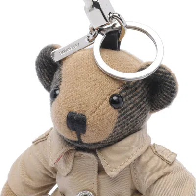 Burberry Beige Vintage Check Thomas Trench Keychain