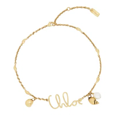 Chloé The Shells Necklace Accessories In Multi