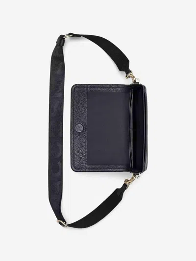 Marc Jacobs Borsa A Tracolla Nera In Pelle Martellata Color Nero In Black
