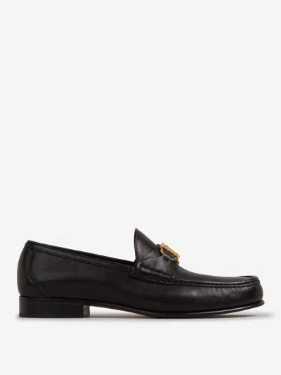 Valentino Garavani Vlogo Signature Loafer With Gold-tone Logo Detail