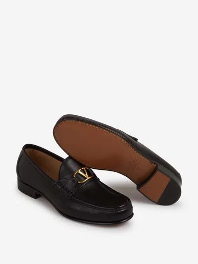 Valentino Garavani Vlogo Signature Loafer With Gold-tone Logo Detail
