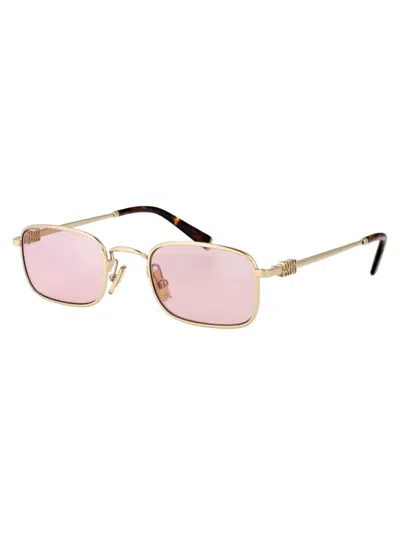 Miu Miu Rectangle-frame Sunglasses