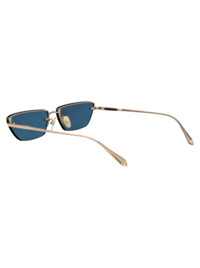 Linda Farrow Full Frame Sunglasses In Gold