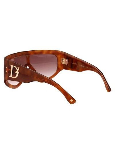 Dsquared2 Havana 2 Acetate Sunglasses In Brown