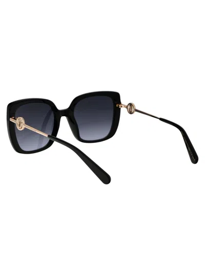 Marc Jacobs Black Metal Sunglasses In Black