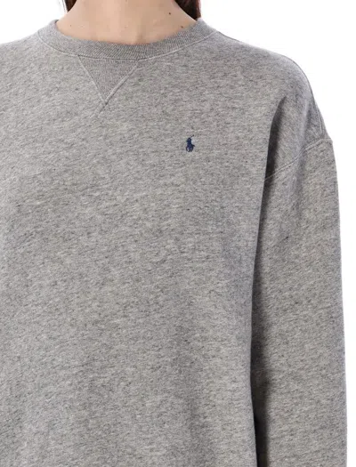 Polo Ralph Lauren Crewneck Sweatshirt With Dropped Shoulders