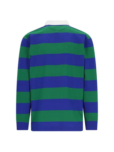 Polo Ralph Lauren Rugby Stripes Polo Shirt In Multi
