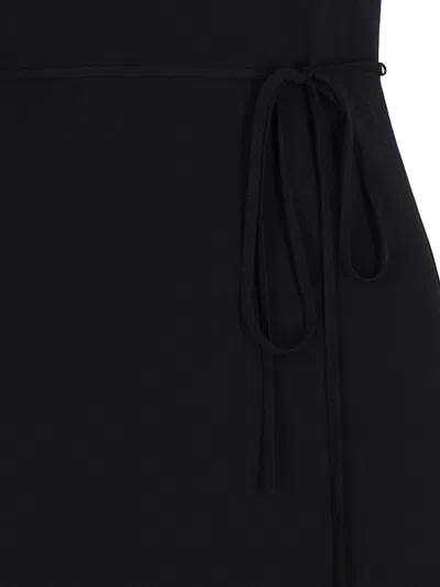 Calvin Klein Sheer Georgette Ns Midi Dress