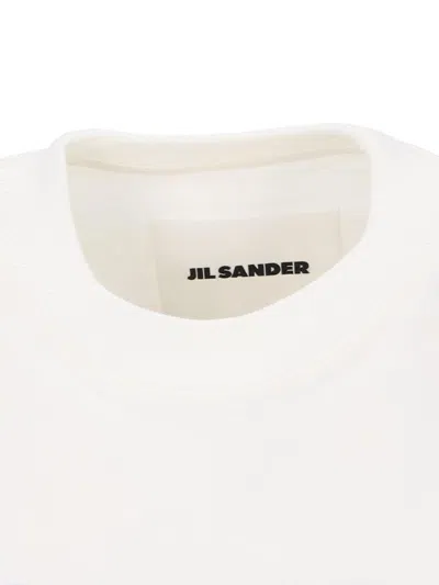 Jil Sander Relaxed-fit Cotton T-shirt With Bold Logo