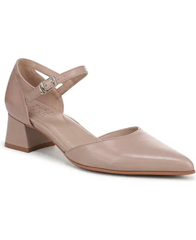 Naturalizer Women's Maddox Block Heel Ankle Strap Pumps