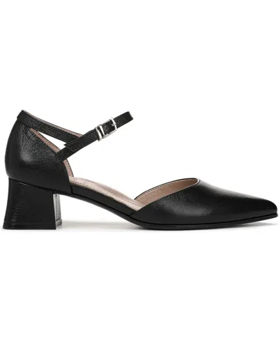 Naturalizer Women's Maddox Block Heel Ankle Strap Pumps