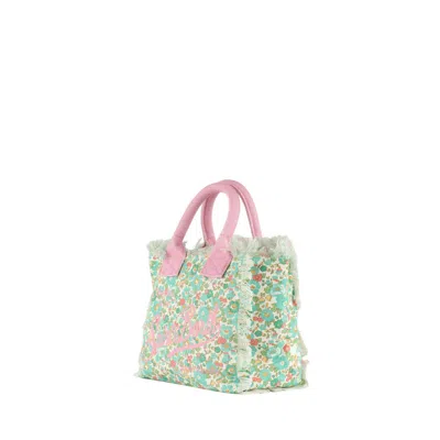 Mc2 Saint Barth Colette Cotton Canvas Bag With All Over Betsy Print