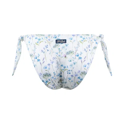Mc2 Saint Barth Classic Triangle Bikini With Floral Print