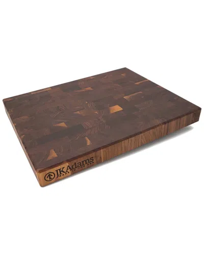 Jk Adams Professional Series 20in Walnut End Grain Cutting Board