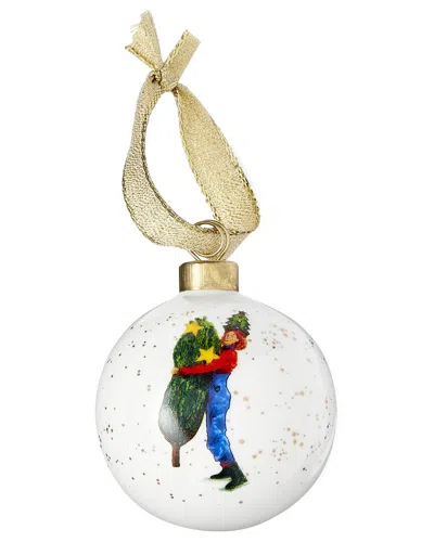 Spode Kit Kemp Doodles Branch Manager Bauble
