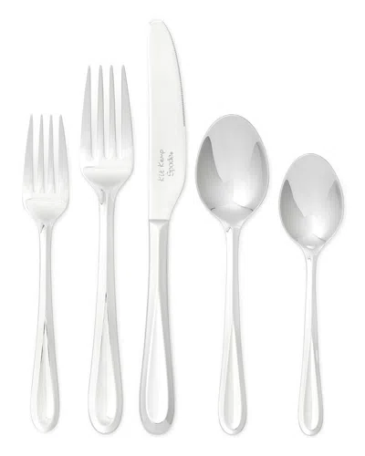 Spode Kit Kemp Scoop 20pc Cutlery Set In Silver