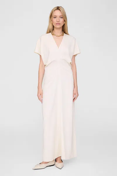 Anine Bing Zadig Maxi Dress In Ivory