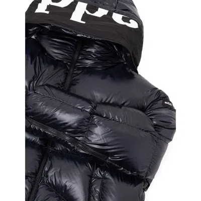 Add Down Jacket With Hood And Logo