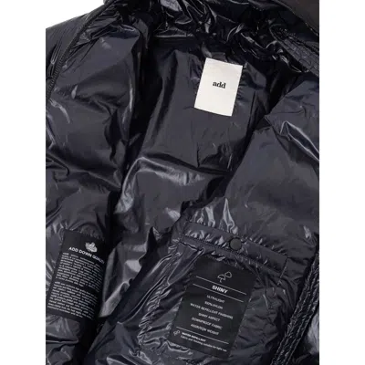 Add Down Jacket With Hood And Logo