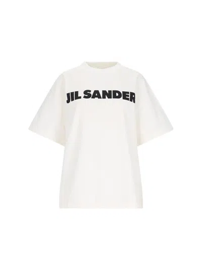 Jil Sander Relaxed-fit Cotton T-shirt With Bold Logo