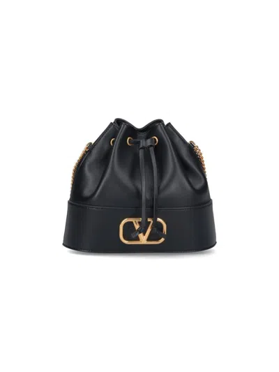 Valentino Vlogo Signature Mini Bucket Bag