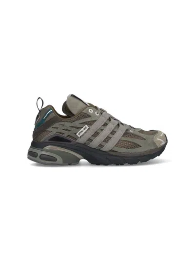 Adidas Originals Adidas X Wales Bonner Adistar Cushion Panelled Mesh Sneakers