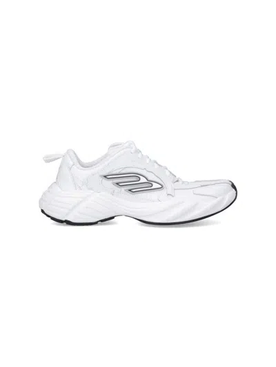 Balenciaga Monday Cowskin And Polyester Sneakers Shoes