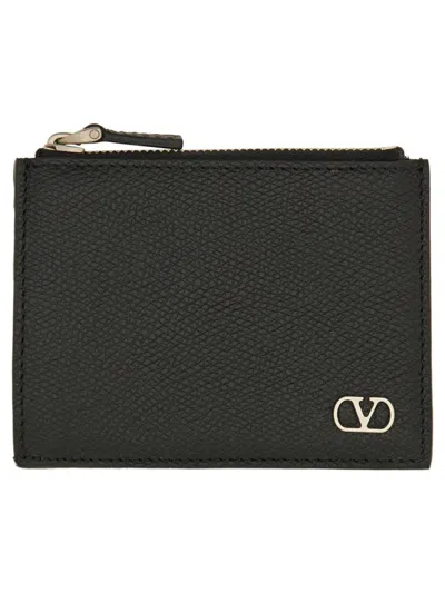 Valentino Vlogo Signature Card Holder