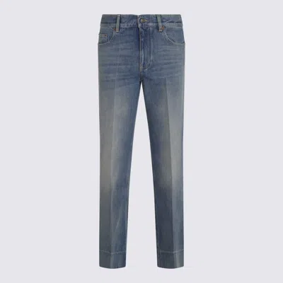 Valentino Garavani Blue Cotton Denim Jeans