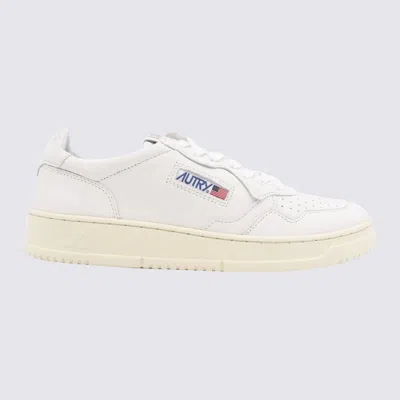 Autry Low-top Sneakers With Smooth Leather Upper And Perforated Detailing