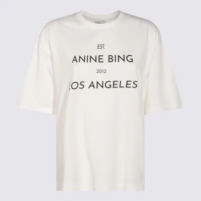 Anine Bing Round Neck Short Sleeve T-shirt