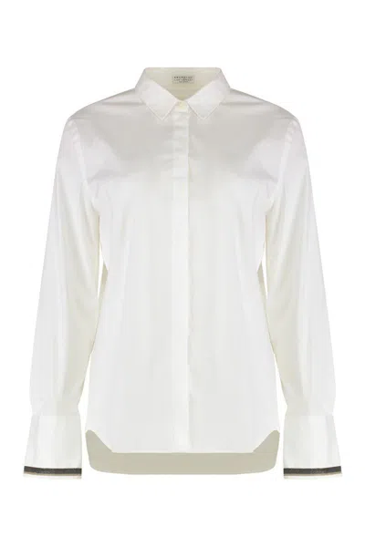 Brunello Cucinelli Cotton Blend Shirt