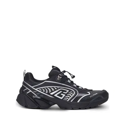 Balmain Cosmic Dust Trainers In Technical Materials
