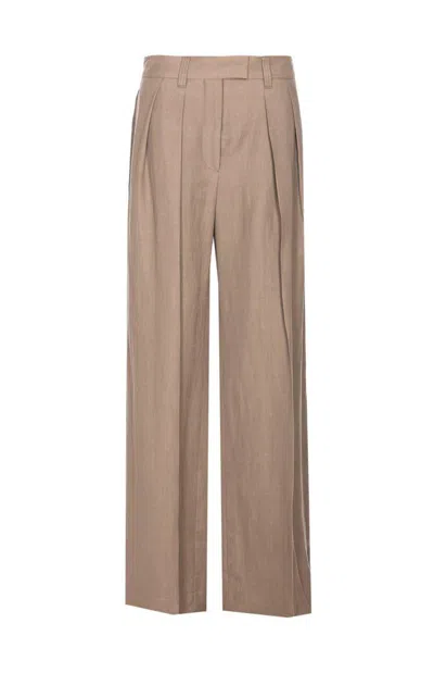 Brunello Cucinelli Women Wide Tailored Trousers
