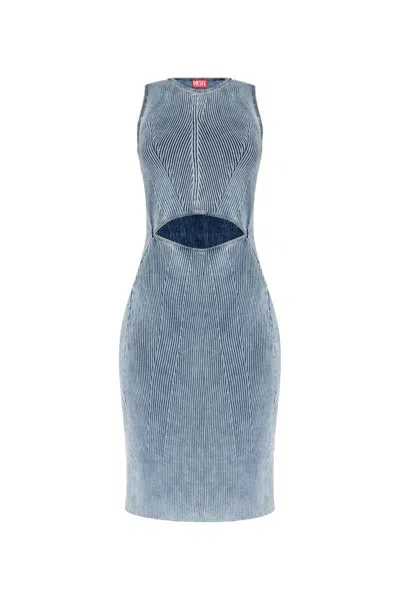 Diesel M-taryn Ribbed Midi Dress