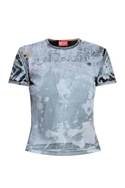 Diesel T-ele Abstract-print T-shirt