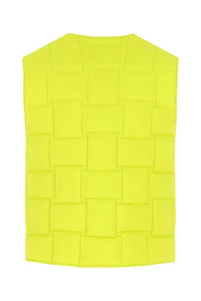 Bottega Veneta Technical Nylon Vest With All-over Woven Pattern
