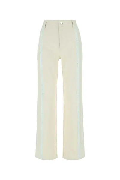 Dion Lee Two Tone Straight Leg Jeans