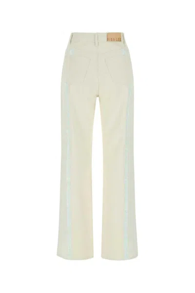 Dion Lee Two Tone Straight Leg Jeans