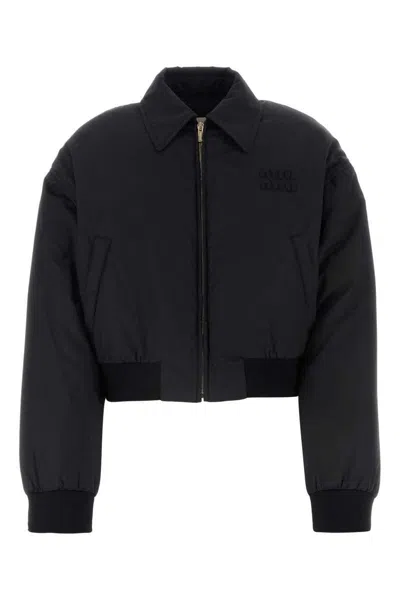 Miu Miu Technical Fabric Down Jacket