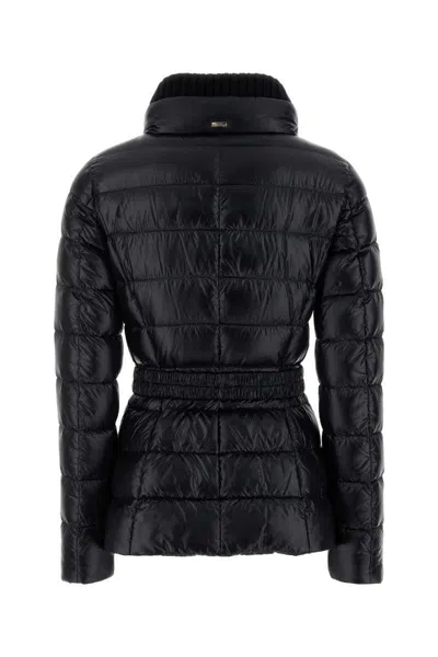 Herno Women Ultralight Nylon Down Jacket With Belt