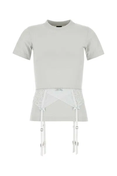 Balenciaga White Lingerie T-shirt