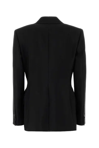 Bottega Veneta Wool Blazer With Front Flap Pockets