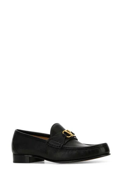 Valentino Garavani Vlogo Signature Loafer With Gold-tone Logo Detail