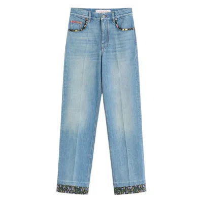 Valentino Denim Trousers Woman Denim 30