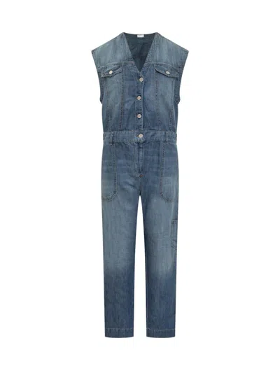 Pinko Tanzania Denim Jumpsuit