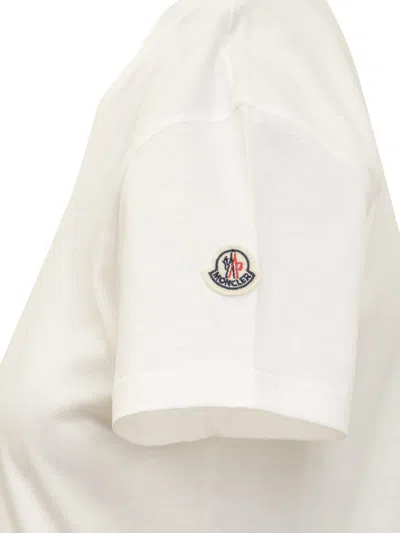 Moncler T-shirt In White